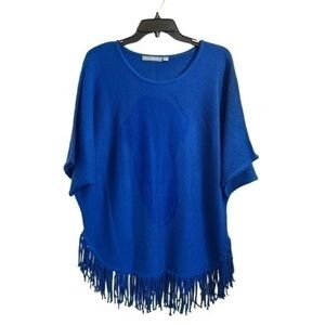 Women’s Sweater Poncho by NY Collection - Size S - NWT